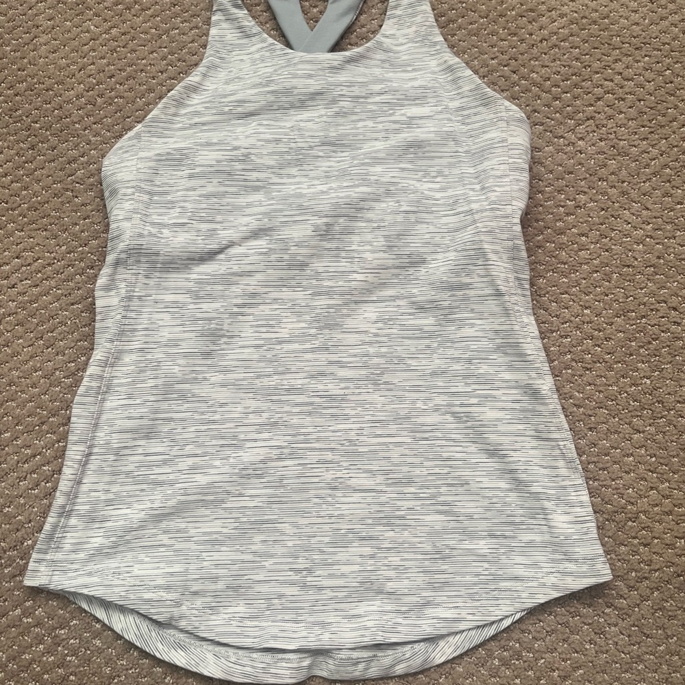 🍋 lululemon racer back tank, size 8